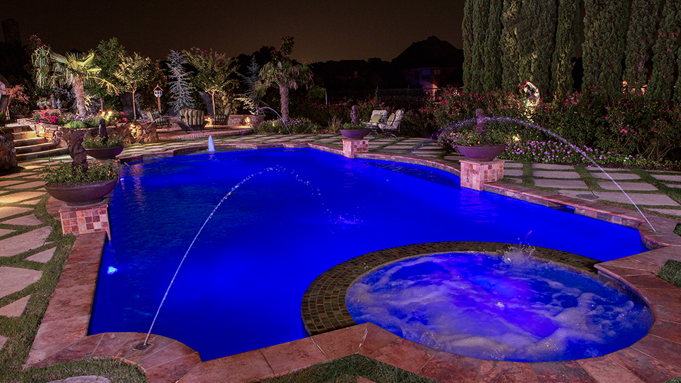 LED Lights for Night Time Pool Fun!