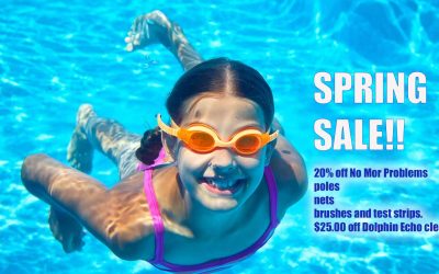 Pool Supply Spring Sale 2018 Still Going On!